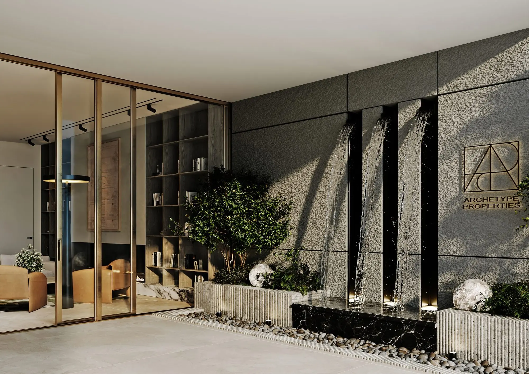 Archetype 62, Majan, Dubailand: Entrance
