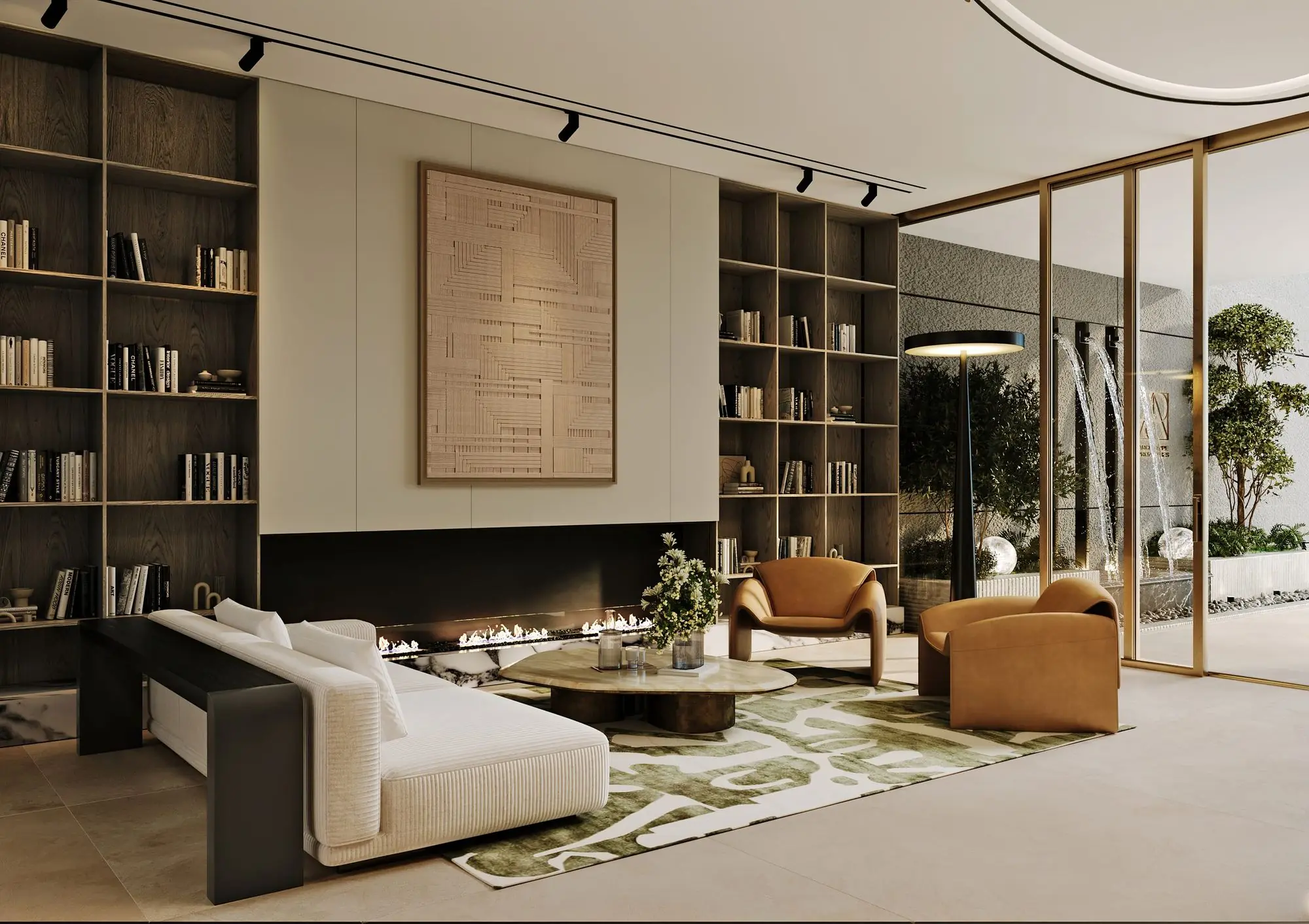 Archetype 62, Majan, Dubailand: Lobby lounge