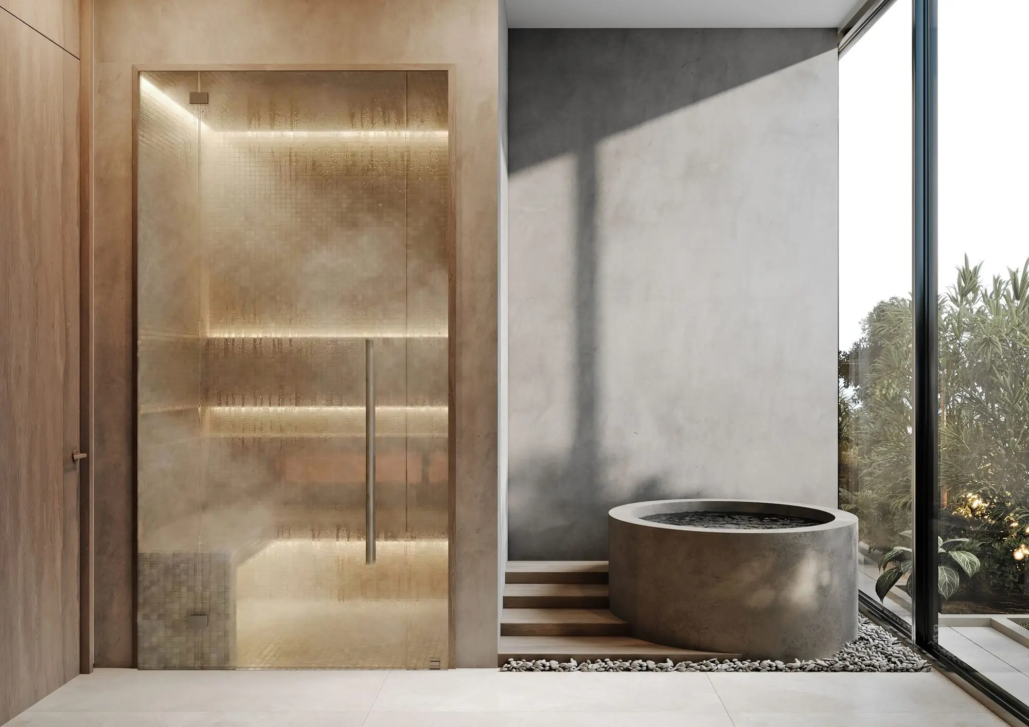 Archetype 62 sauna and ice bath