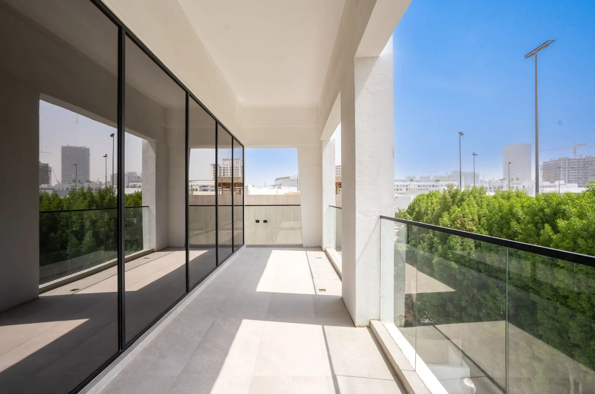 The Offices, Arjan, Dubai: Private terrace