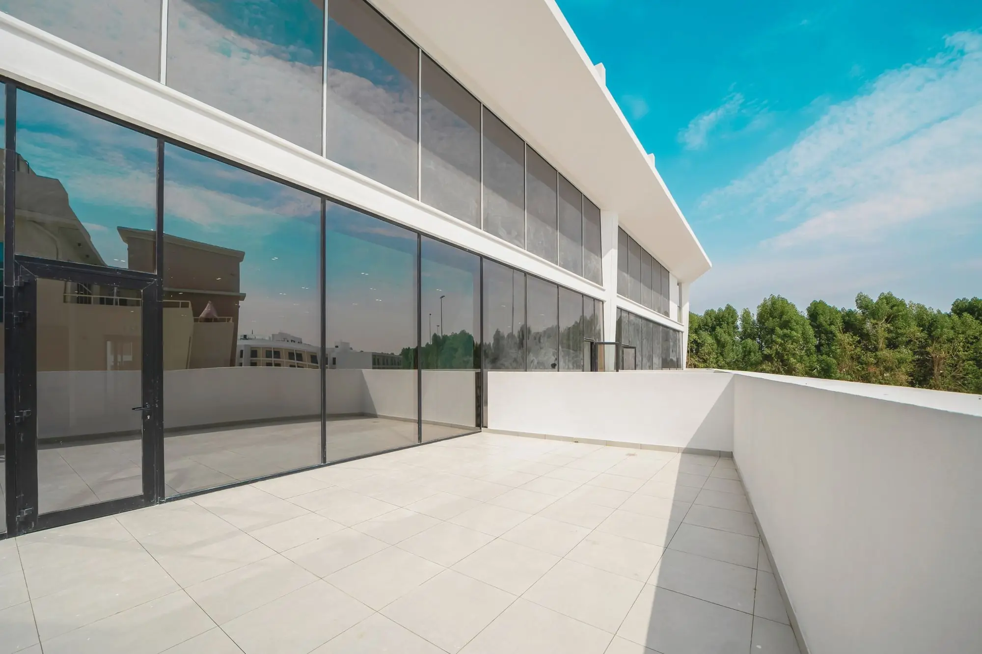 The Offices, Arjan, Dubai: Private terrace
