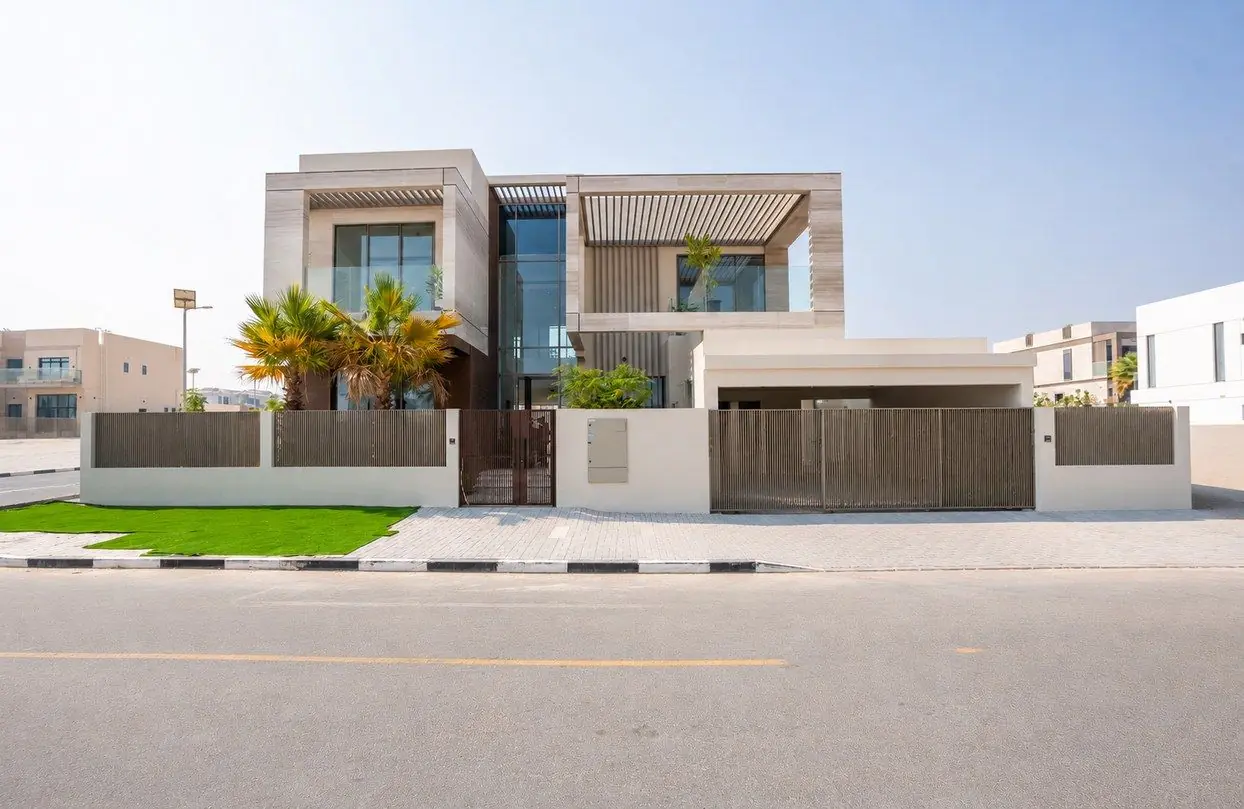 Villa Sukoon, Furjan West, Dubai: Street elevation